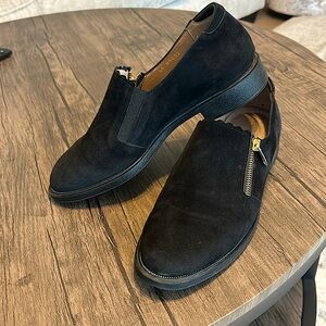 BEAUTIFEEL BLACK SUEDE SHOES, GOOD CONDITION, (EU - 40- US - 9 - 9.5)